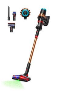 Aspirateur balai V16 Piston Animal Noir Or