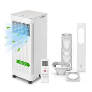 Climatiseur Portable 8000 Btu Déshumidificateur