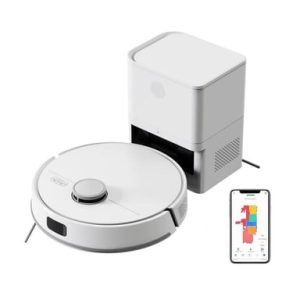 Liectroux M70 Pro robot aspirateur laveur Blanc