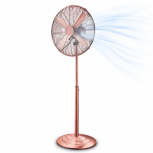 Ventilateur Sur Base Vintage Bronze