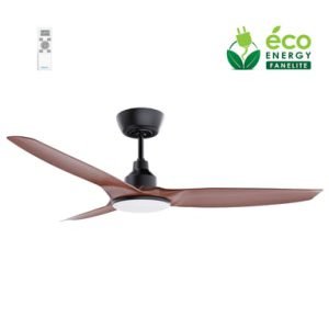 Fanelite Ventilateur de plafond FANDC52LN-BKD