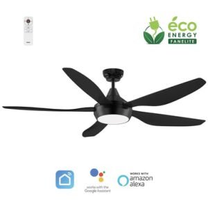 Fanelite Ventilateur de plafond Maupiti Noir