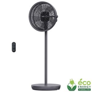 Fanelite Ventilateur sur pied VS25-40DC-BK Noir