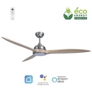 Fanelite Ventilateur de plafond Salazie Gris