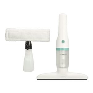 Nedis Aspirateur de Vitres Blanc Vert