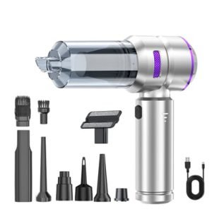 Aspirateur sans fil pour voiture Argent