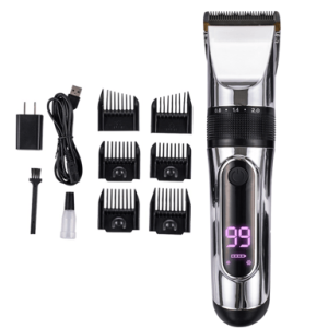 Tondeuse à cheveux écran LCD Silver
