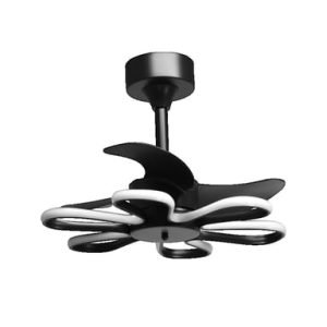 Fabrilamp Enebro Ventilateur de plafond Noir