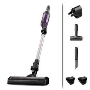 Rowenta X-NANO ESSENTIAL RH1129 aspirateur Violet, Aluminium Sans sac