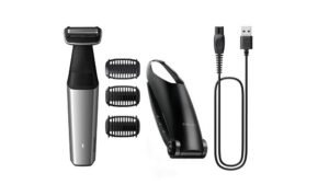 Tondeuse pour homme Philips BG5021/15 - Corps complet, rechargeable, avec accessoire pour le dos