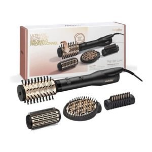 Brosse soufflante rotative multistyle BABYLISS BIG HAIR LUXE AS970E avec céramique 50mm et brosse fixe 38mm
