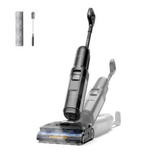 Tineco CQ42336 aspirateur balai et balai électrique Aspirateur traineau Batterie Sec&humide Sans sac Noir