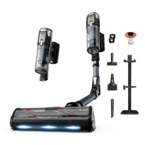 Rowenta X-Force Flex 16.60 RH9C71E0 aspirateur balai et balai électrique Aspirateur-balai 2 en 1 Batterie Sec Sans sac Noir, Bleu