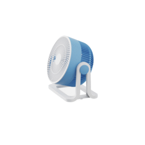 Ventilateur de table Fabrilamp funchal 3 vitesses bleu
