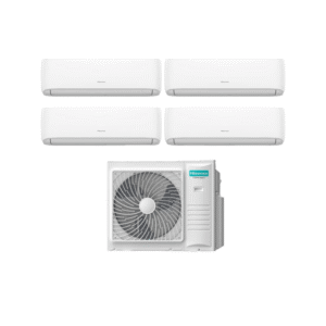 Climatiseur Hisense hi-comfort quadri split 10kw 11kw blanc