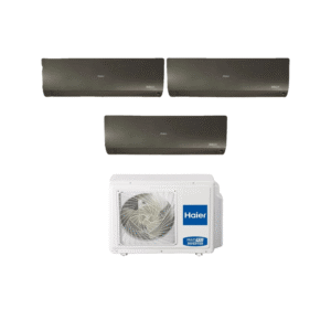 Climatiseur Haier flexis plus 7000+12000+15000 noir