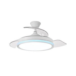 Ventilateur de plafond Fabrilamp cacique dc 59W blanc