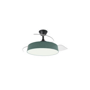 Ventilateur de plafond Fabrilamp boga 72W noir/vert
