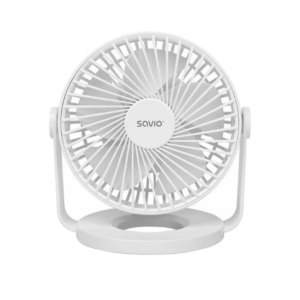 Ventilateur de bureau Savio ad-01 5W blanc