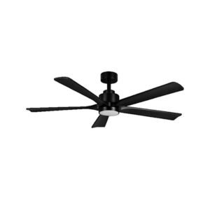 Ventilateur de plafond Fabrilamp cairo 24W noir