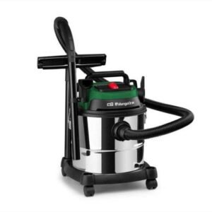 Orbegozo APS 1400 aspirapolvere potente ed efficiente - 1380 W Potenza - Filtro HEPA doppio - Deposito metallico di 20L - Funzione per alerocchi - Accessori completi - Facile gestione e trasporto