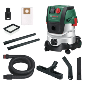 Aspirateur universel BOSCH - PAS 20-220PRS - 1300W - 65 l/s - Réservoir 20L - 220 mbar