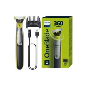 Rasoir électrique Philips OneBlade 360 QP2734/23 360° Charcoal/Noir