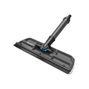 Nettoyeur vitres 2 en 1 GARDENA Cleansystem avec éponge microfibre et raclette pivotante 360° Noir