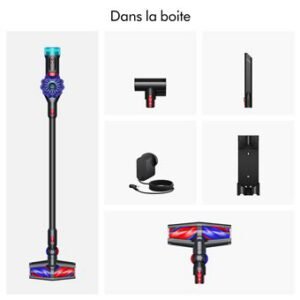 V10 Konical - Aspirateur balai Dyson, Noir
