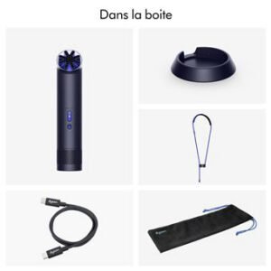 HushJet mini cool - Ventilateur Dyson, Bleu