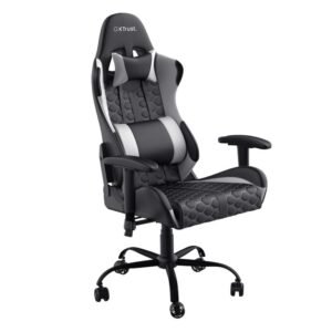 Trust GXT 708W Resto Siège de jeu universel Noir, Blanc