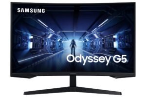 Samsung Odyssey G5 81,3 cm (32) 2560 x 1440 pixels Wide Quad HD LED Noir