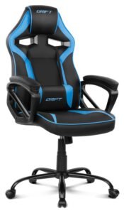 DRIFT DR50 Siège de jeu sur PC Siège capitonné Noir, Bleu