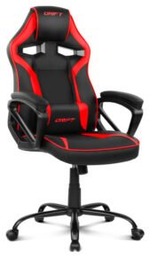 DRIFT DR50 Siège de jeu sur PC Siège capitonné Noir - Rouge