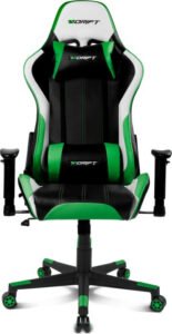 DRIFT DR175 Siège de jeu universel Siège rembourré Noir, Vert, Blanc