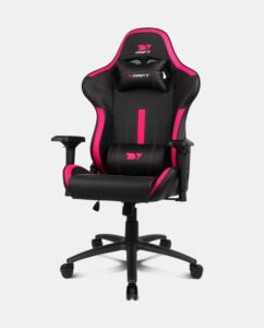 DRIFT DR350 Fauteuil de gaming Siège rembourré Noir, Rose