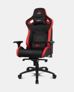 DRIFT DR600BR Siège pour jeu vidéo Fauteuil de gaming Siège rembourré Noir, Rouge