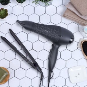 Coffret Coiffure LIVOO DOS170 avec Sèche-Cheveux et Lisseur à Plaques Céramiques