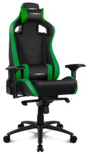 DRIFT DR500 Siège de jeu sur PC Siège capitonné Noir, Vert