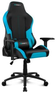 DRIFT DR250 Siège de jeu sur PC Siège capitonné Noir, Bleu