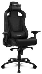 DRIFT DR500 Siège de jeu sur PC Siège capitonné Noir, Charbon