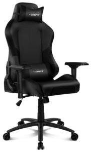 DRIFT DR250 Siège de jeu sur PC Siège capitonné Noir, Charbon