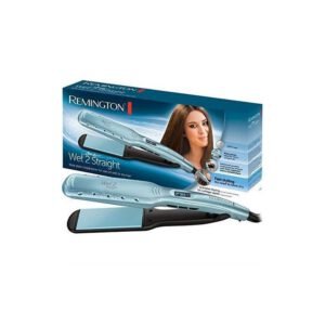 REMINGTON S7350 Fer a lisser, Lisseur Professionel Wet2Straight, Plaques Flottantes Advanced Ceramic, Soin Anti-Frizz