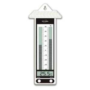 Thermomètre électronique MINI-MAXI blanc