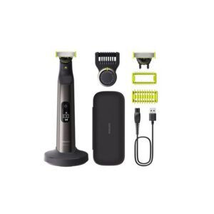 Tondeuse homme Philips One Blade Pro 360 Visage et Corps QP6652 61 - Noir et Gris