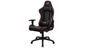 Aerocool AC110 AIR Siège de jeu universel Siège rembourré Noir, Rouge