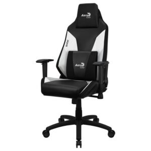Aerocool Admiral Siège de jeu universel Siège rembourré Noir, Gris, Blanc