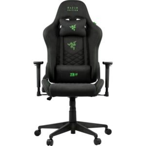 Razer Tarok Natrix Cloth Fauteuil de gaming Siège rembourré Noir, Vert