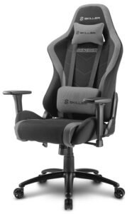 Sharkoon SKILLER SGS2 Siège de jeu sur PC Siège rembourré Noir, Gris