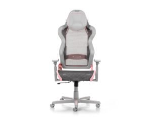 DXRacer AIR R1S-GPG Siège de jeu universel Siège respirant Gris, Rose